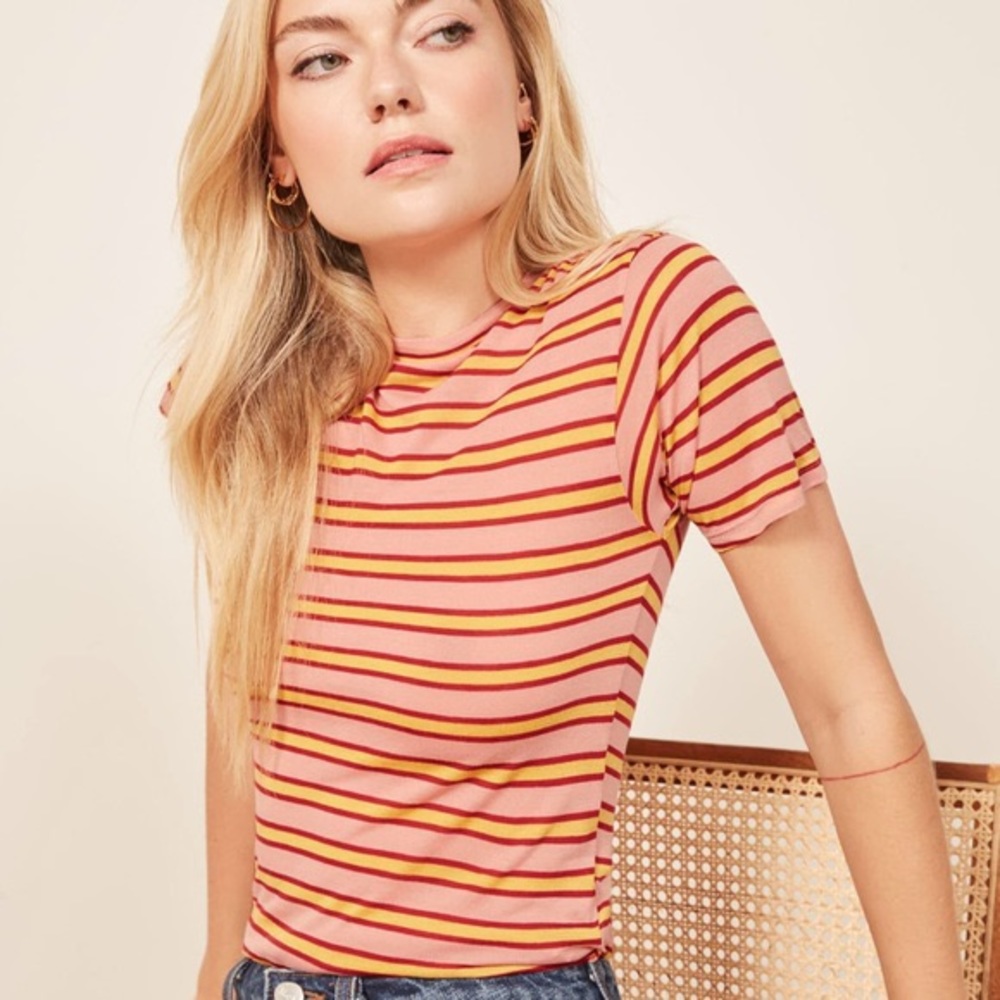Reformation Alex Slim Tee